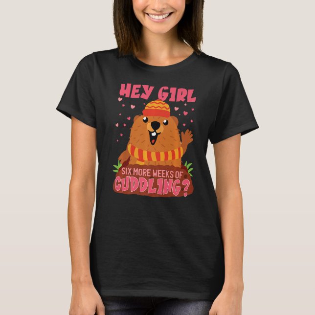 T-shirt Jour de la marmotte  (Devant)