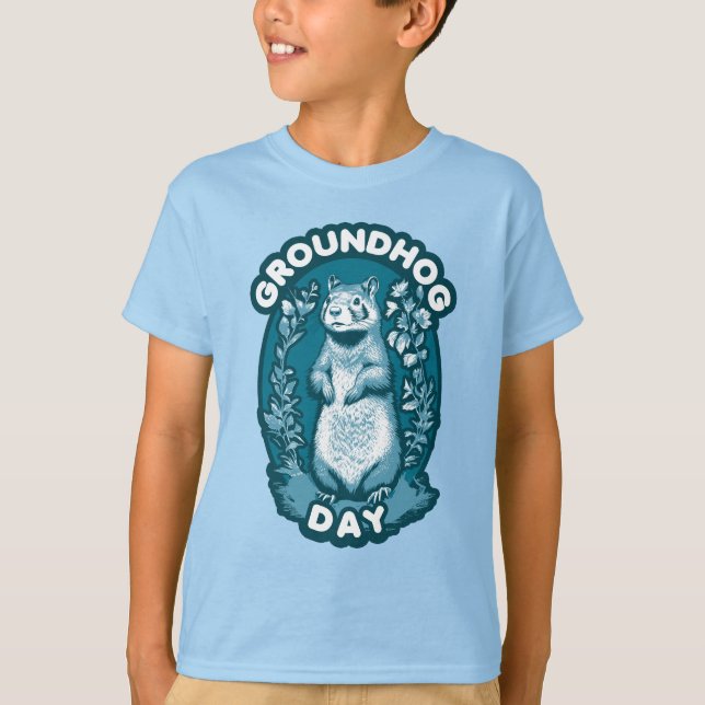 T-shirt Jour de la marmotte (Devant)