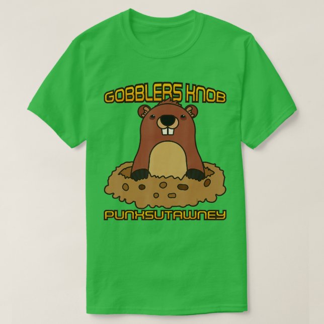 T-shirt Jour de la marmotte 2 février 2020 Punxsutawney Go (Design devant)