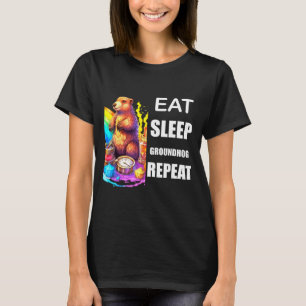 T-shirt Jour de la marmotte Arc-en-ciel Fierté Diversité H