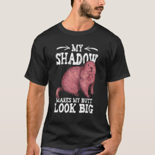 T-shirt Jour de la marmotte de l'ombre de Woodchuck
