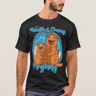 T-shirt Jour de la marmotte pour Phil Punxsutawney hiver o