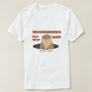 T-Shirt Jour de la marmotte | Rétro DEPUIS 1887