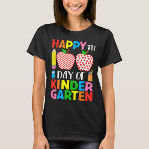 T-shirt Jour De La Maternelle Enseignant Et Coeurs Étudian