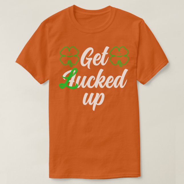 T-SHIRT JOUR DE LA SAINT PATRICK 1 (Design devant)