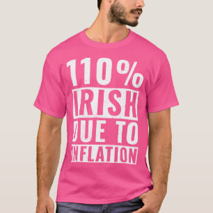 T-shirt Jour de la Saint Patrick 110 Irlandais Racines Irl