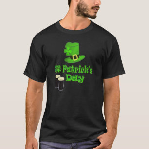 T-shirt Jour de la Saint Patrick avec le casquette