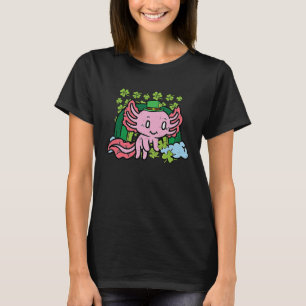 T-shirt Jour de la Saint Patrick Axolotl Saint Paddys Homm