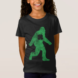 T-Shirt Jour de la Saint Patrick Bigfoot Sasquatch Saint P