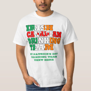 T-shirt Jour de la Saint Patrick canadien irlandais