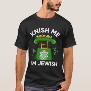 T-shirt Jour de la Saint Patrick Chemise Knish Me Je suis 