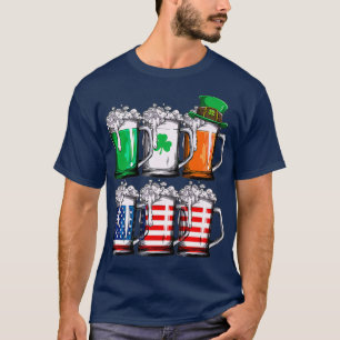 T-shirt Jour de la Saint Patrick de bière Hommes irlandais