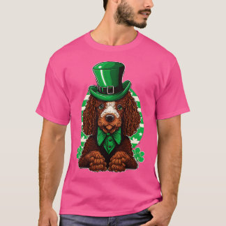 T-shirt Jour de la Saint Patrick de caniche 1