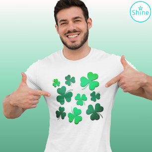 T-shirt Jour de la Saint Patrick de printemps vert irlanda