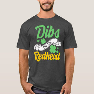T-shirt Jour de la Saint Patrick Dibs Sur Le Shamrock Irla