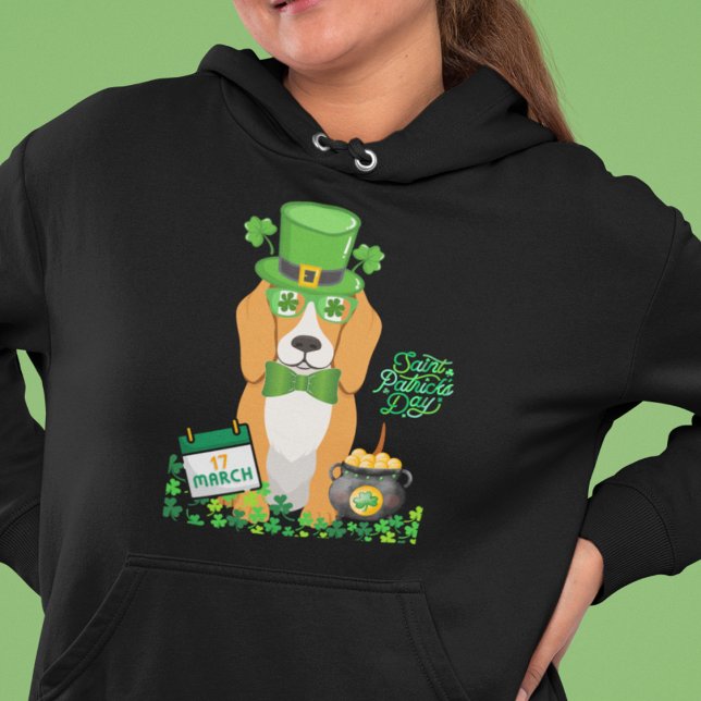 T-shirt Jour de la Saint Patrick d'or (Golden Retriever Dog St Patricks Day)
