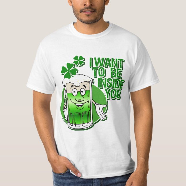 T-shirt Jour de la Saint Patrick drôle (Devant)