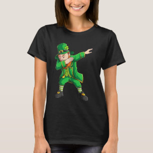 T-shirt Jour de la Saint Patrick drôle, Dabbing Leprechaun