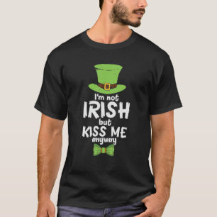 T-shirt Jour de la Saint Patrick Drôle Je Ne Suis Pas Irla