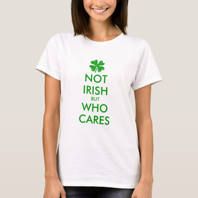 T-shirt Jour de la Saint Patrick drôle pour filles (Devant)