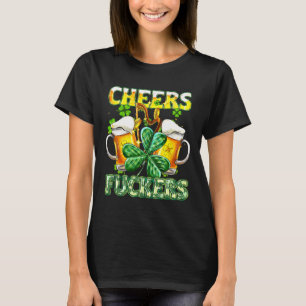 T-shirt Jour de la Saint Patrick Fckers amusant Boire de l