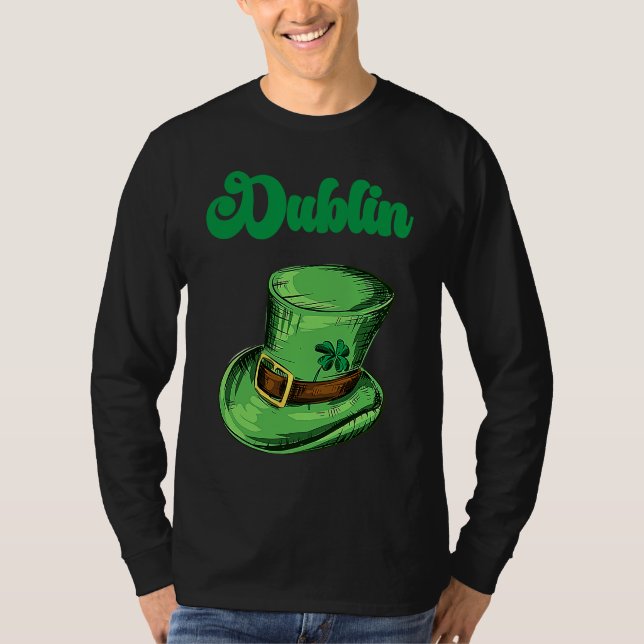 T-shirt Jour de la Saint-Patrick Fête Bière Boisson Soirée (Devant)