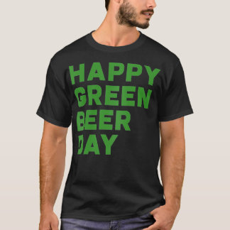 T-shirt Jour de la Saint Patrick Funny Bière Verte Irlanda