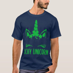 T-shirt Jour de la Saint Patrick Gift I Irlandais Unicorn