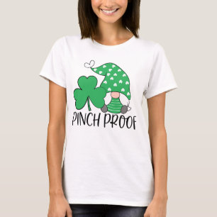 T-shirt Jour de la Saint Patrick gnomie pinceau cadeaux