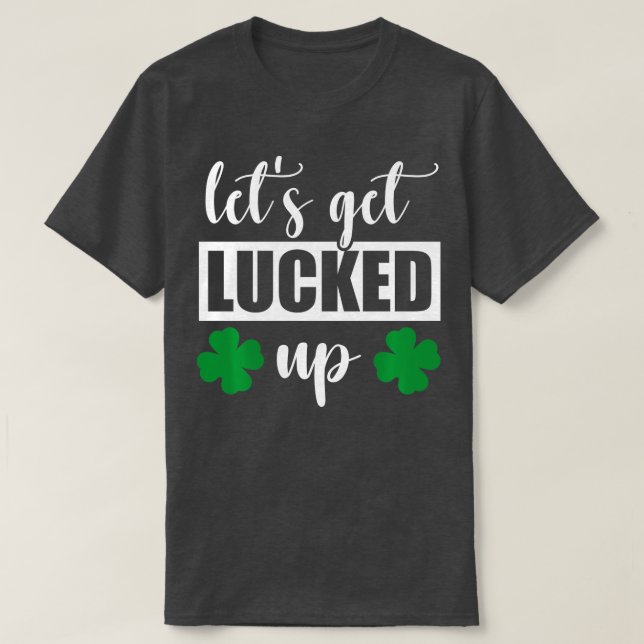 T-shirt Jour de la Saint Patrick Hommes Uniques Femmes Drô (Design devant)