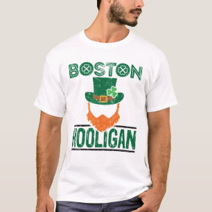 T-shirt Jour de la Saint Patrick hooligan de Boston