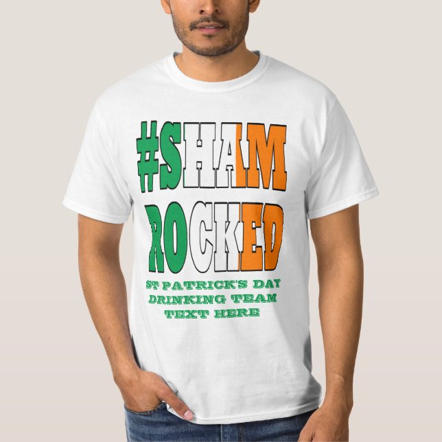 T-shirt Jour de la Saint Patrick irlandais (Devant)