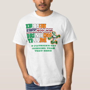 T-shirt Jour de la Saint Patrick irlandais américain