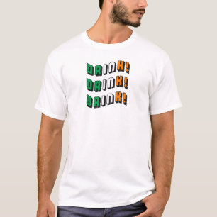T-shirt Jour de la Saint Patrick Irlandais drôle Cute Boir