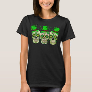 T-shirt Jour de la Saint Patrick irlandais Leprechaun Crân