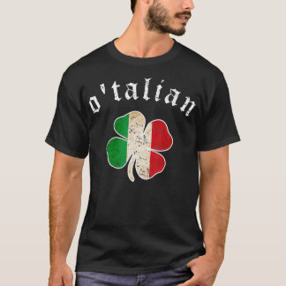 T-shirt Jour de la Saint Patrick irlandais otalian Italie 