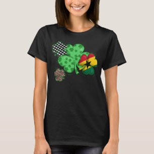 T-shirt Jour de la Saint Patrick Irlande Afrique verte Gha