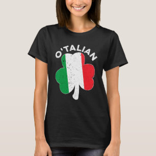 T-shirt Jour de la Saint Patrick italienne O'talian Italia