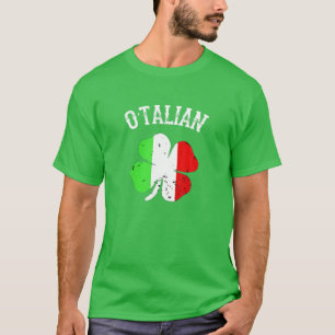 T-shirt Jour de la Saint Patrick italienne O'talian Italia
