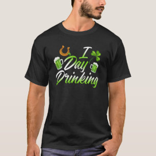T-shirt Jour de la Saint Patrick J'Aime Jour Boire Drôle P