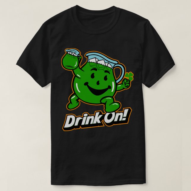 T-shirt Jour de la Saint Patrick KOOLAID (Design devant)