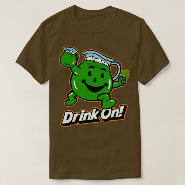 T-shirt Jour de la Saint Patrick KOOLAID (Design devant)