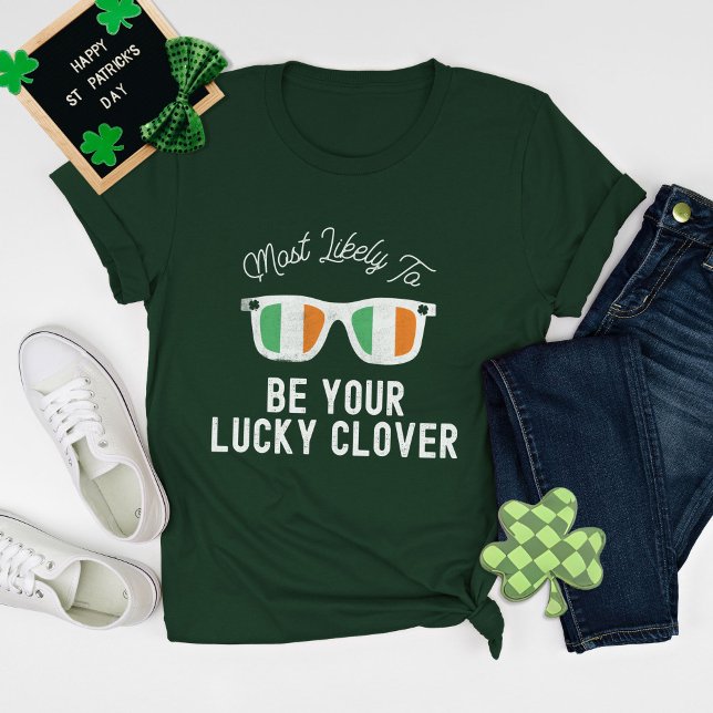 T-shirt Jour de la Saint Patrick le plus susceptible de co (Créateur téléchargé)