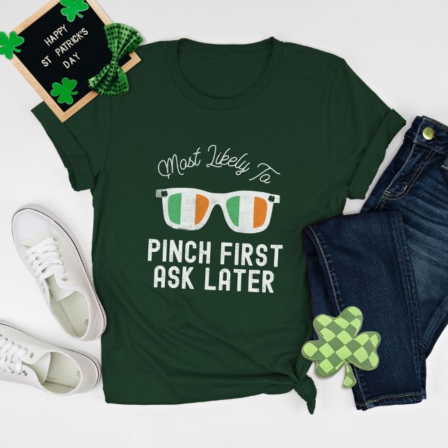 T-shirt Jour de la Saint Patrick le plus susceptible de co (Créateur téléchargé)
