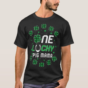 T-shirt Jour de la Saint Patrick PreK Kinder One Lucky Pig