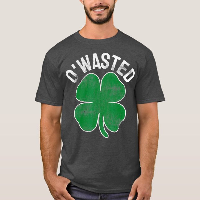 T-shirt Jour de la Saint Patrick sainte Paddys Boire (Devant)