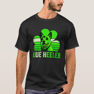 T-shirt Jour de la Saint Patrick Shamrock Blue Heeler