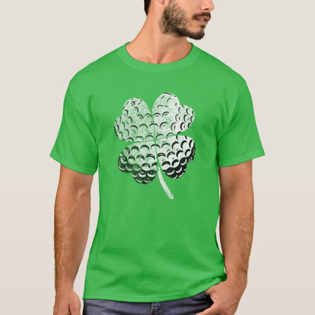 T-shirt Jour de la Saint Patrick Shamrock Golf Jour de la  (Devant)