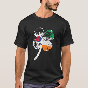 T-shirt Jour de la Saint Patrick Shamrock irlandais