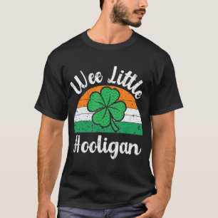 T-shirt Jour de la Saint Patrick Shirt Wee Little Hooligan